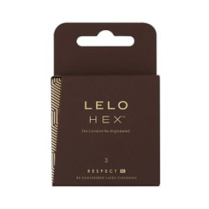Lelo HEX Respect XL kondoomid 3tk