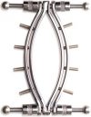 Master Series Spread ‘Em Poker adjustable vulva clamp with pressure screws