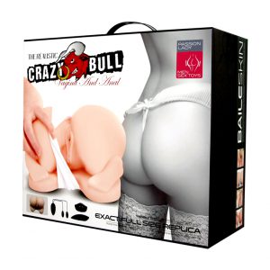 Masturbaator Crazy Bull Variable Speed (aanus, vaagina, 2 vibraatorit)