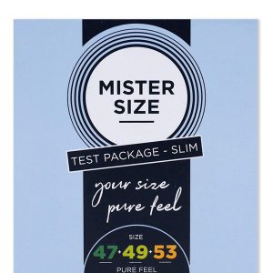 MISTER SIZE õhuke testpakett (47-49-53)