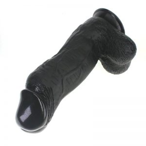 Must suur dildo nimega Aadam 30 cm