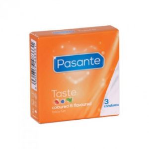 Pasante kondoomid Flavours/Taste 3tk
