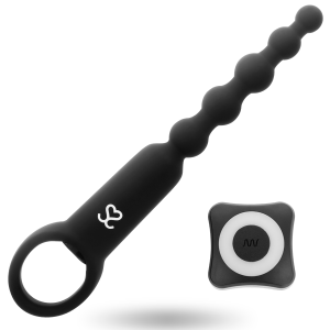 Puldiga anaalvibraator Amoressa Ronie (must)