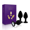 RIANNE S – BOOTY PLUG SET 3X BLACK