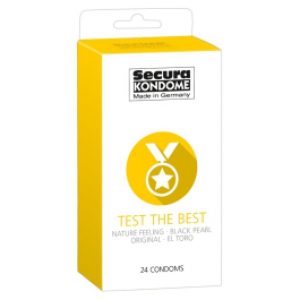 Secura kondoomide segupakk Test the Best 24 tk