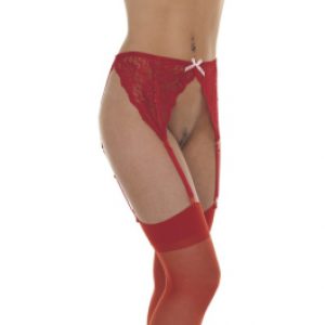 Seksikas sukahoidja + sukad