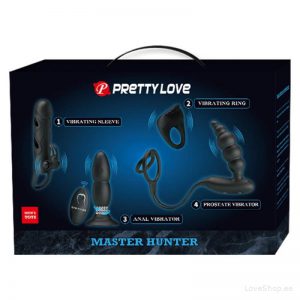 Sekslelude komplekt Pretty Love Master Hunter