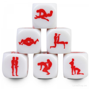 Sekspoosidega täring meestele