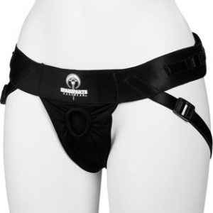 SpareParts HardWear Joque Black Double Strap Harness