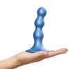 Strap-On-Me – Dildo Plug Balls Metallic Blue L
