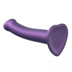 Strap-On-Me – Mono Density Dildo Metallic Shine Purple M
