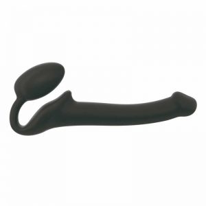 Strap-On-Me – Semi-Realistic Bendable Strapless Strap-On Black