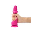 Strap-On-Me – Sliding Skin Realistic Dildo Fuchsia