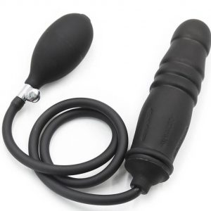 Täispuhutav Anaaltapp Dildo Koos Pumba Silikoon