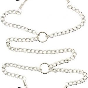 Temptation Unboxed chained nipple & labia clamps