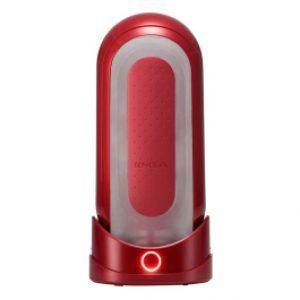 Tenga Flip 0 (Zero) Red Warmer soojendusega masturbaatorikomplekt