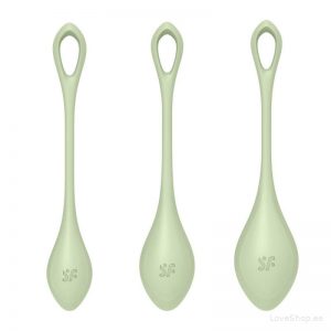 Tupekuulide komplekt Satisfyer Yoni Power 2 (helerohelised)