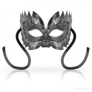 Veneetsia stiilis hõbedane näomask Öhmama