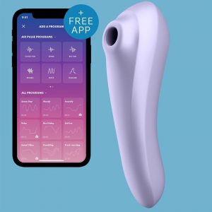 Vibratsiooni funktsiooniga kliitoristimulaator Satisfyer Dual Pleasure