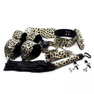 WILD LEOPARD BDSM KOMPLEKT