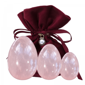 YONI MUNADE KOMPLEKT- ROOSA KVARTS