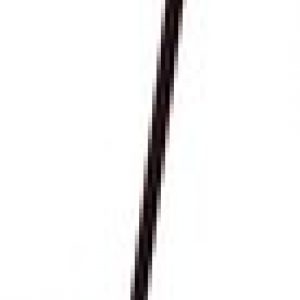 Zado black crop with hand-shaped leather tip