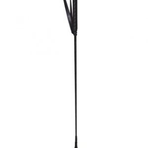 Zado black crop with leather tip