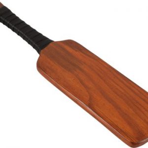 Zado brown wooden spanking paddle